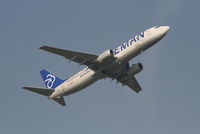 TC-APH @ EBBR - Flight PGT266 is taking off from RWY 07R