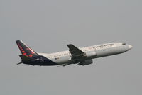 OO-VES @ EBBR - Taking off from RWY 07R