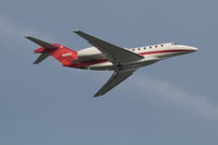 N585T @ EBBR - Taking off from RWY 07R - by Daniel Vanderauwera