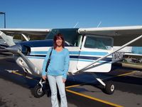 N785AR @ KGVL - A Picture before our flight - by Randy Bryan