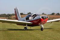 G-BGMT @ FISHBURN - Socata Rallye 235E Gabier resident at Fishburn Airfield in 2009. - by Malcolm Clarke