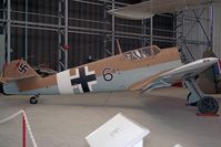 G-USTV @ EGSU - Messerschmitt Bf-109G-2 at The Imperial War Museum Duxford in 1994. - by Malcolm Clarke