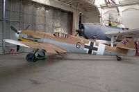 G-USTV @ EGSU - Messerschmitt Bf-109G-2 at The Imperial War Museum Duxford in 1996. - by Malcolm Clarke