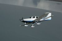 N39WG @ KCCR - Super ES in flight - by Tom Howard
