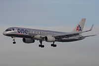 N174AA @ EGCC - American Airlines 757 in One World livery - by Chris Hall