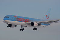 G-OBYE @ EGCC - Thomson - by Chris Hall