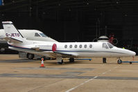 G-JETO @ EGGW - Cessna 550 at Luton - by Terry Fletcher