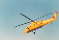 XV729 @ EGQL - Wessex HC.2 of 22 Squadron performing at the 1989 RAF Leuchars Airshow. - by Peter Nicholson