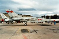 ZE736 @ EGQL - Tornado F.3 of 5 Squadron on display at the 1989 RAF Leuchars Airshow. - by Peter Nicholson