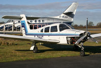 G-OMHC @ EGBO - Outside the maintenance hangar. - by MikeP
