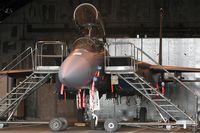 91-0303 @ EGUL - McDonnell Douglas F-15E Strike Eagle at RAF Lakenheath in 1994. - by Malcolm Clarke