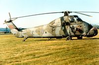 XR529 @ EGQL - Wessex HC.2 of 72 Squadron at RAF Aldergrove on display at the 1989 RAF Leuchars Airshow. - by Peter Nicholson