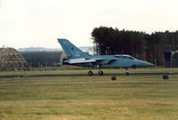 ZE961 @ EGQL - Tornado F.3 of 43 Squadron landing after displaying at the 1989 RAF Leuchars Airshow. - by Peter Nicholson