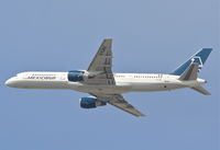 N763MX @ KLAX - Mexicana Boeing 757-2Q8, 25R departure KLAX. - by Mark Kalfas