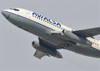 XA-TWJ @ KLAX - Aviacsa Boeing 737-219/Adv (cn 23471/1189), 25R departure KLAX. - by Mark Kalfas