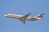 XA-SWG @ KLAX - Aero California McDonnell Douglas DC-9-32 (cn 47673/779), 25R departure KLAX. - by Mark Kalfas