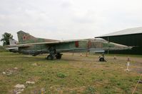 71 @ X4WT - Mikoyan-Gurevich MiG-27K at Newark Air Museum, Winthorpe in 2006. - by Malcolm Clarke