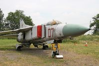 07 RED @ WINTHORPE - Mikoyan-Gurevich MiG-23ML at Newark Air Museum, Winthorpe, UK in 2006. - by Malcolm Clarke