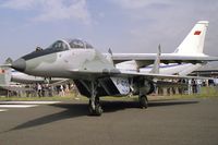 53 @ EGLF - Mikoyan-Gurevich MiG-29UB (9-51) 53BLUE at Farnborough International 1988. - by Malcolm Clarke