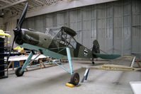 EI-AUY @ EGSU - Morane-Saulnier MS-500 Criquet at The Imperial War Museum, Duxford in 1994. - by Malcolm Clarke