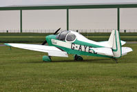 G-AYEC @ EGCJ - Piel CP-301A Emeraude at Vintage & Veterans Day, Sherburn-in-Elmet Airfield, UK in 2009. - by Malcolm Clarke