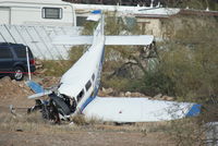 N293PA @ DVT - Tragic and fatal end to this airplane and its 24 year old female student pilot. - by Rom Solene
