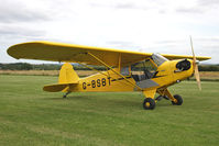 G-BSBT @ FISHBURN - Piper J-3C-65 Cub at Fishburn Airfield, UK in 2009 - by Malcolm Clarke