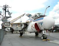 162185 - On loan from the National Museum of Naval Aviation, this A-6F Intruder prototype currently resides on the USS Intrepid. - by Daniel L. Berek