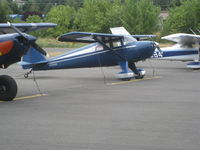 N1866B - At Ashland airport, fall 09 - by Cal Z
