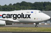 LX-KCV @ ELLX - taxying to the active - by Friedrich Becker