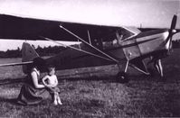 G-AIIU @ EGLD - G-AIIU at Denham circa 1959 - by unknown