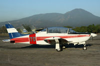70 @ MSSS - MSSS ENAER T-35 Pilan in the static display at Ilopango 2010 this is the second T-35 to carry this reg for the FAES the first being W/O 19th Jan 2000 c/n details on this frame unknown