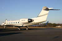 N507SA @ KEHO - One of the larger aircraft to come into Shelby. - by Jamin