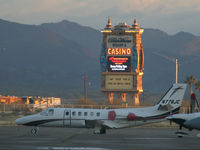 N778JC @ P-20 - Leaving Parker - by Wheeler