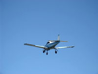 N8582H @ SZP - 1947 North American NAVION, Continental E225 upgrade, many mods, takeoff climb Rwy 04 - by Doug Robertson