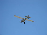 N55MA @ SZP - 2005 Aviat A-1B HUSKY, Lycoming O-360 180 Hp, takeoff climb Rwy 04 - by Doug Robertson