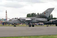 ZE831 @ EGXG - Panavia Tornado F3 from RAF No 43 Sqn, Leuchars and seen at the 1994 SSAFA Air Display. - by Malcolm Clarke