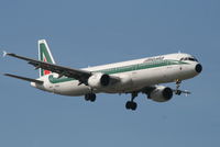 I-BIXN @ EBBR - Arrival of flight AZ156 to RWY 02 - by Daniel Vanderauwera