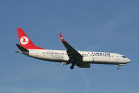 TC-JGP @ EBBR - Flight TK1937 is descending to RWY 02