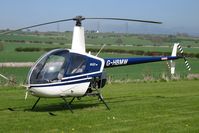 G-HBMW @ FISHBURN - Robinson R-22 at Fishburn Airfield in 2008. Previously registered as G-BOFA. - by Malcolm Clarke