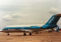 PH-CHD @ EGVA - NLM City Hopper Fellowship charter flight to the 1987 Intnl Air Tattoo at RAF Fairford. - by Peter Nicholson