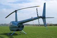G-WYSP @ FISHBURN - Robinson R-44 Astro at Fishburn Airfield, UK in 2008. - by Malcolm Clarke
