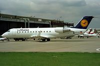 D-ACLN @ EDDB - Canadair CRJ-100LR [7039] (Lufthansa Regional) Berlin-Schonefeld~D 31/05/1994. Seen at the Berlin Air Show Schonefeld Germany 1994. - by Ray Barber