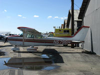 N6796H @ SZP - 1975 Cessna 172M SKYHAWK II, Lycoming O-320-E2D 150 Hp - by Doug Robertson