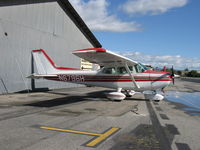 N6796H @ SZP - 1975 Cessna 172M SKYHAWK II, Lycoming O-320-E2D 150 Hp - by Doug Robertson