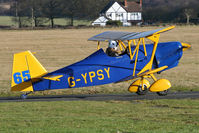 G-YPSY @ EGBO - Taxiing out for a local flight. - by MikeP
