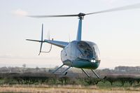 G-WYSP @ FISHBURN - Robinson R-44 Astro at Fishburn Airfield in 2006. - by Malcolm Clarke