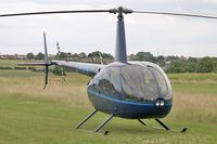 G-MAYB @ FISHBURN - Robinson R-44 Raven at Fishburn Airfield, UK in 2006. - by Malcolm Clarke