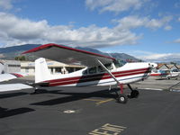 N6451X @ SZP - 1960 Cessna 180D, Continental O-470-S 230 Hp - by Doug Robertson