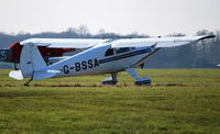 G-BSSA @ EGLM - Luscombe 8E - by moxy